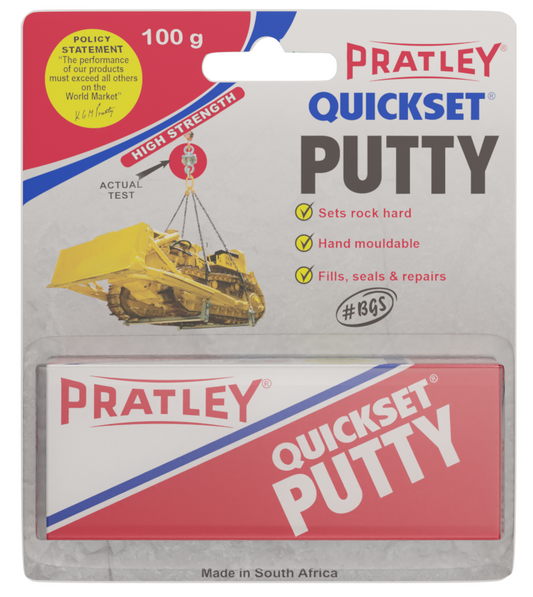 Pratley Quickset Putty - 100 Grams-PratleyUSA