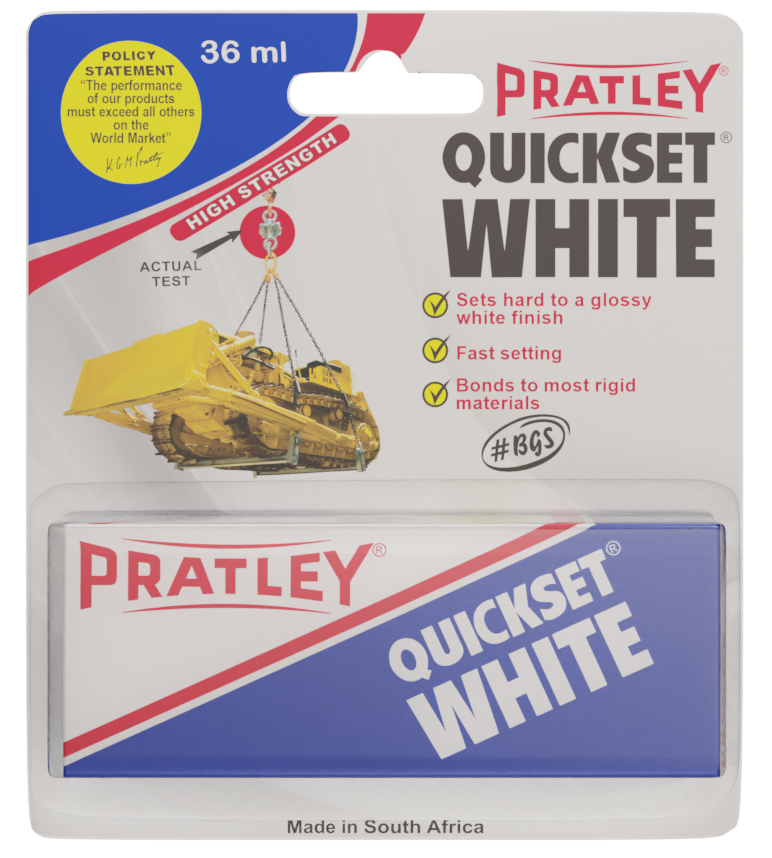 Pratley Quickset White Glue - 36 ML-PratleyUSA