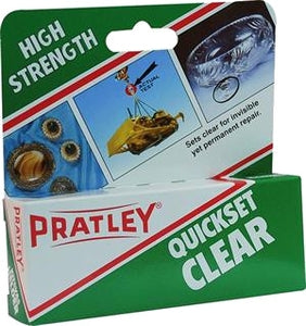 Pratley Quickset Clear Glue - 36 ML-PratleyUSA